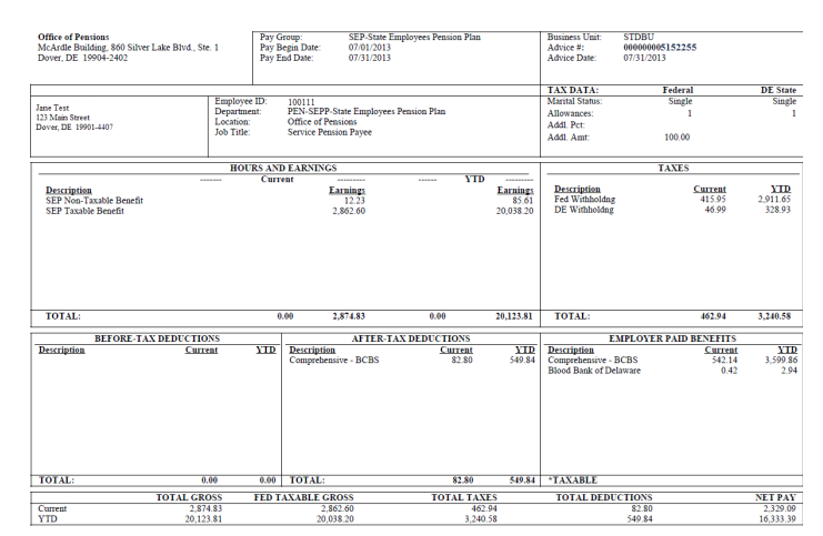 Image - Paycheck View